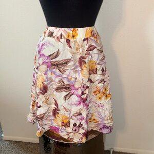 City Chic Floral Mahe Layered Floral Skirt size 20 NWT